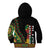 Custom Jundteenth Kid Hoodie Black Jundteenth Freedom Africa Pattern - Wonder Print Shop