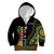 Custom Jundteenth Kid Hoodie Black Jundteenth Freedom Africa Pattern - Wonder Print Shop