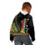 Custom Jundteenth Kid Hoodie Black Jundteenth Freedom Africa Pattern - Wonder Print Shop