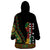 Custom Jundteenth Wearable Blanket Hoodie Black Jundteenth Freedom Africa Pattern - Wonder Print Shop