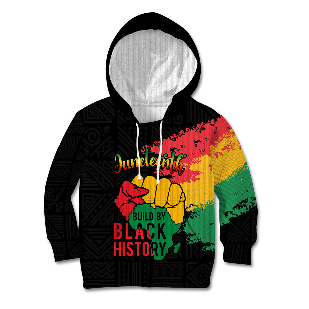 Juneteenth Kid Hoodie Black Independence Day Black History - Wonder Print Shop