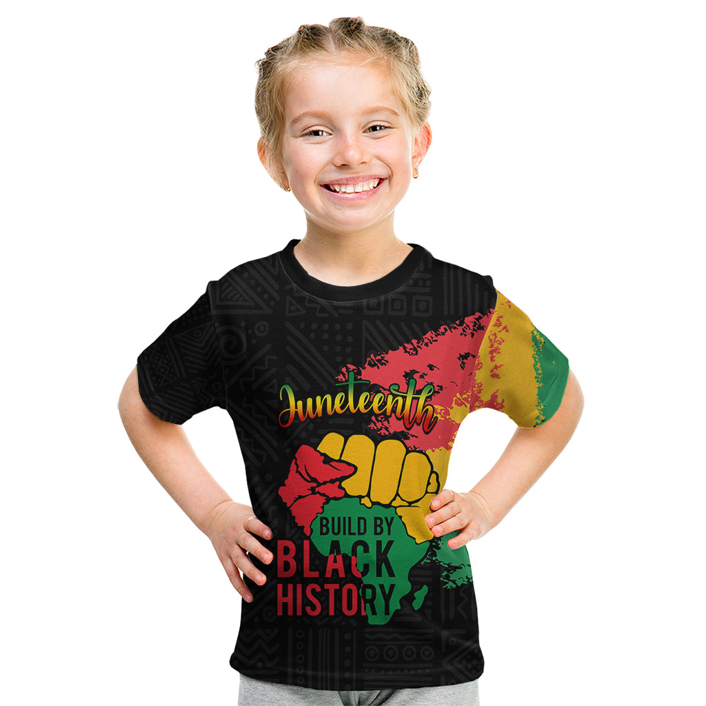 Juneteenth Kid T Shirt Black Independence Day Black History - Wonder Print Shop