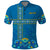 Custom Sweden Polo Shirt Konungariket Sverige Scandinavian Pattern - Wonder Print Shop