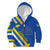 Sweden National Day Kid Hoodie Sveriges Nationaldag Flag Style - Wonder Print Shop