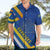 Custom Sweden National Day Hawaiian Shirt Sveriges Nationaldag Flag Style - Wonder Print Shop