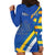 Custom Sweden National Day Hoodie Dress Sveriges Nationaldag Flag Style - Wonder Print Shop