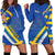 Custom Sweden National Day Hoodie Dress Sveriges Nationaldag Flag Style - Wonder Print Shop