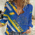 Custom Sweden National Day Women Casual Shirt Sveriges Nationaldag Flag Style - Wonder Print Shop