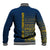 Sweden Tre Kronor Baseball Jacket Sverige With Half Scandinavian Design LT9 - Wonder Print Shop