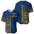 Sweden Tre Kronor Baseball Jersey Sverige With Half Scandinavian Design LT9 - Wonder Print Shop