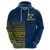 Sweden Tre Kronor Hoodie Sverige With Half Scandinavian Design - Wonder Print Shop