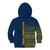 Sweden Tre Kronor Kid Hoodie Sverige With Half Scandinavian Design - Wonder Print Shop