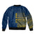 Custom Sweden Tre Kronor Bomber Jacket Sverige With Half Scandinavian Design LT9 - Wonder Print Shop