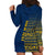 Custom Sweden Tre Kronor Hoodie Dress Sverige With Half Scandinavian Design - Wonder Print Shop