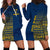 Custom Sweden Tre Kronor Hoodie Dress Sverige With Half Scandinavian Design - Wonder Print Shop