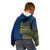 Custom Sweden Tre Kronor Kid Hoodie Sverige With Half Scandinavian Design - Wonder Print Shop