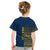 Custom Sweden Tre Kronor Kid T Shirt Sverige With Half Scandinavian Design - Wonder Print Shop