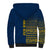 Custom Sweden Tre Kronor Sherpa Hoodie Sverige With Half Scandinavian Design - Wonder Print Shop