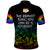 Canada LGBT History Month Polo Shirt Hugging Rainbow Maple Leaves - Wonder Print Shop