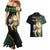 South Africa Protea and New Zealand Couples Matching Mermaid Dress And Hawaiian Shirt Go All Black-Springboks Rugby with Kente And Maori LT9 - Wonder Print Shop