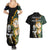 South Africa Protea and New Zealand Couples Matching Summer Maxi Dress and Hawaiian Shirt Go All Black-Springboks Rugby with Kente And Maori LT9 - Wonder Print Shop