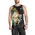 Custom South Africa Protea and New Zealand Men Tank Top Go All Black-Springboks Rugby with Kente And Maori LT9