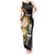 Custom South Africa Protea and New Zealand Tank Maxi Dress Go All Black-Springboks Rugby with Kente And Maori - Wonder Print Shop