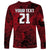 Custom Canada Soccer Long Sleeve Shirt Ladies Replica 2023 National Team - Wonder Print Shop