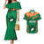 Ireland Rugby Couples Matching Mermaid Dress and Hawaiian Shirt 2023 World Cup Shamrock Sporty Style LT9 - Wonder Print Shop