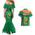 Ireland Rugby Couples Matching Mermaid Dress and Hawaiian Shirt 2023 World Cup Shamrock Sporty Style LT9 - Wonder Print Shop