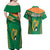 Ireland Rugby Couples Matching Off Shoulder Maxi Dress and Hawaiian Shirt 2023 World Cup Shamrock Sporty Style LT9 - Wonder Print Shop