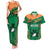 Ireland Rugby Couples Matching Tank Maxi Dress and Hawaiian Shirt 2023 World Cup Shamrock Sporty Style LT9 - Wonder Print Shop