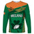 Ireland Rugby Long Sleeve Shirt 2023 World Cup Shamrock Sporty Style - Wonder Print Shop