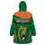 Ireland Rugby Wearable Blanket Hoodie 2023 World Cup Shamrock Sporty Style - Wonder Print Shop