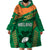 Ireland Rugby Wearable Blanket Hoodie 2023 World Cup Shamrock Sporty Style - Wonder Print Shop