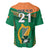 Custom Ireland Rugby Baseball Jersey 2023 World Cup Shamrock Sporty Style LT9 - Wonder Print Shop