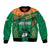 Custom Ireland Rugby Bomber Jacket 2023 World Cup Shamrock Sporty Style LT9 - Wonder Print Shop