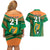 Custom Ireland Rugby Couples Matching Off Shoulder Short Dress and Hawaiian Shirt 2023 World Cup Shamrock Sporty Style LT9 - Wonder Print Shop