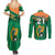 Custom Ireland Rugby Couples Matching Summer Maxi Dress and Long Sleeve Button Shirts 2023 World Cup Shamrock Sporty Style LT9 - Wonder Print Shop