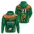 Custom Ireland Rugby Hoodie 2023 World Cup Shamrock Sporty Style - Wonder Print Shop