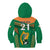 Custom Ireland Rugby Kid Hoodie 2023 World Cup Shamrock Sporty Style - Wonder Print Shop