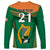 Custom Ireland Rugby Long Sleeve Shirt 2023 World Cup Shamrock Sporty Style - Wonder Print Shop