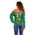 Custom Ireland Rugby Off Shoulder Sweater 2023 World Cup Shamrock Sporty Style - Wonder Print Shop