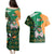 Ireland Rugby Couples Matching Puletasi Dress and Hawaiian Shirt Go Irish Shamrock World Cup LT9 - Wonder Print Shop