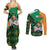 Ireland Rugby Couples Matching Summer Maxi Dress and Long Sleeve Button Shirts Go Irish Shamrock World Cup LT9 - Wonder Print Shop