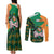 Ireland Rugby Couples Matching Tank Maxi Dress and Long Sleeve Button Shirts Go Irish Shamrock World Cup LT9 - Wonder Print Shop