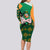 Ireland Rugby Long Sleeve Bodycon Dress Go Irish Shamrock World Cup - Wonder Print Shop