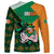 Ireland Rugby Long Sleeve Shirt Go Irish Shamrock World Cup - Wonder Print Shop