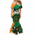 Ireland Rugby Mermaid Dress Go Irish Shamrock World Cup - Wonder Print Shop