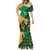 Ireland Rugby Mermaid Dress Go Irish Shamrock World Cup - Wonder Print Shop